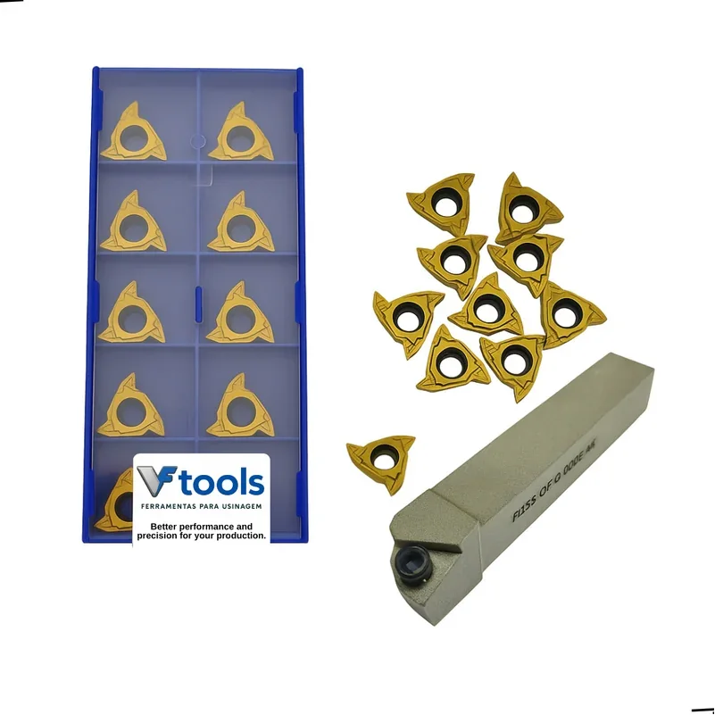 Pastilhas e suportes para rosca R166