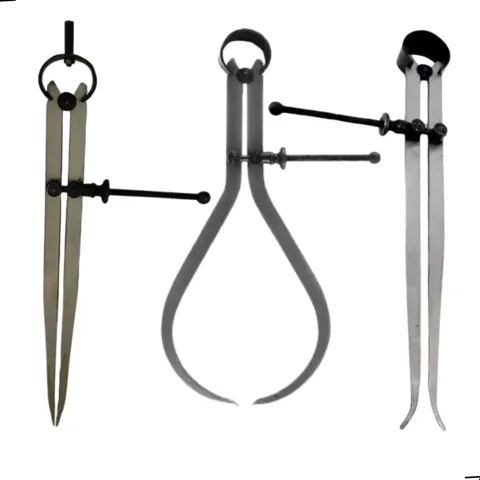 Kit de Compassos para Torno 8", 10" e 12" - 3 Peças