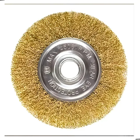 Escova Circular Ondulada 7" (175 mm) Aço Carbono Furo 22 mm