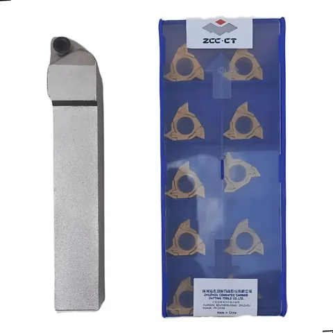 Kit Suporte Rosca Externa R166 22 20x20 + 10 Pastilhas ZCC