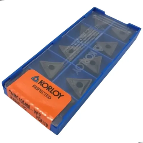 Pastilha TNMG 160408-VP2 PC8110 Korloy – Caixa com 10
