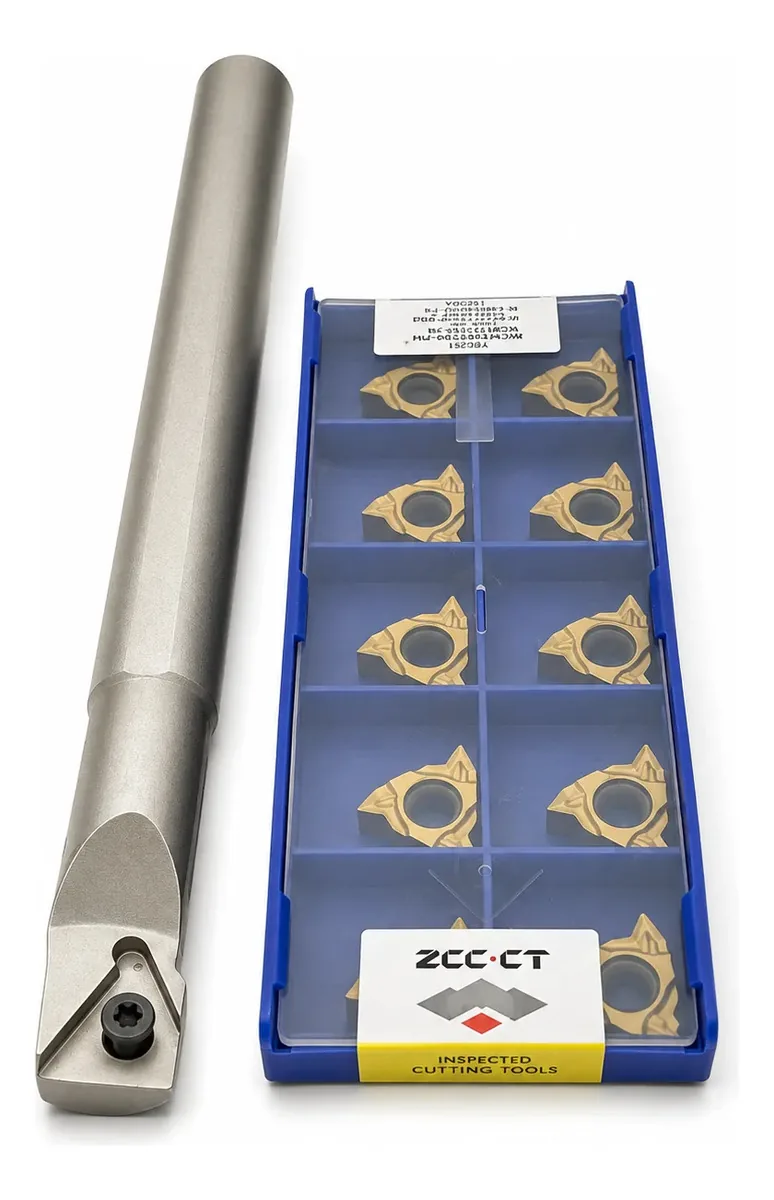 Kit Suporte Rosca Interna R166 22 + 10 Pastilhas ZCC