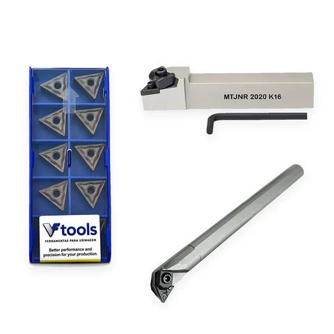 Kit Suporte Interno e Externo + 10 Pastilhas TNMG 160408